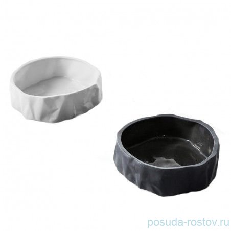 Салатник 450 мл серый "BENT" / 163393 Салатник 450 мл серый "BENT" / 163393