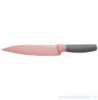 Нож для мяса 19 см розовый &quot;Leo&quot; / 162581