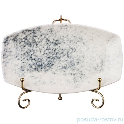 Тарелка 23 х 13,5 см прямоугольная &quot;Smoky&quot; / 198822