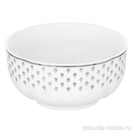 Салатник 11 см &quot;Соната /Платиновые цветочки&quot; / 366940