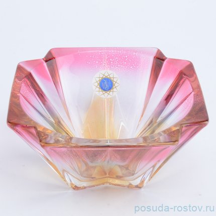 Ваза для конфет 14,5 см &quot;Метрополитэн /Янтарно-красная&quot; R-G / 114733