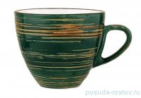 Чайная чашка 190 мл зелёная &quot;Spiral&quot; / 261643