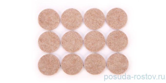Самоклеющиеся накладки для мебели d-3,0 см 24 шт "PRESTO" / 145557