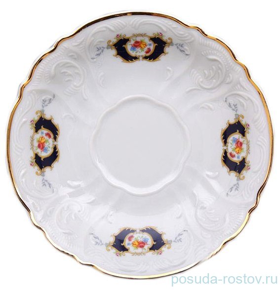 Блюдце 15,7 см 1 шт "Бернадотт /Синеглазка" / 120139 Блюдце 15,7 см 1 шт "Бернадотт /Синеглазка" / 120139