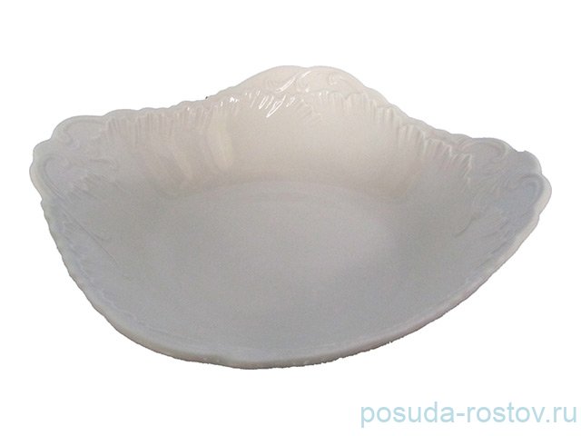 Салатник 14 см квадратный "Рококо /Без декора" / 111591