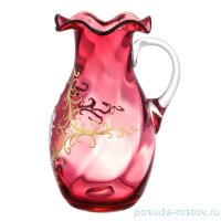 Кувшин для воды красный &quot;Эгерман /Лепка&quot; / 333454