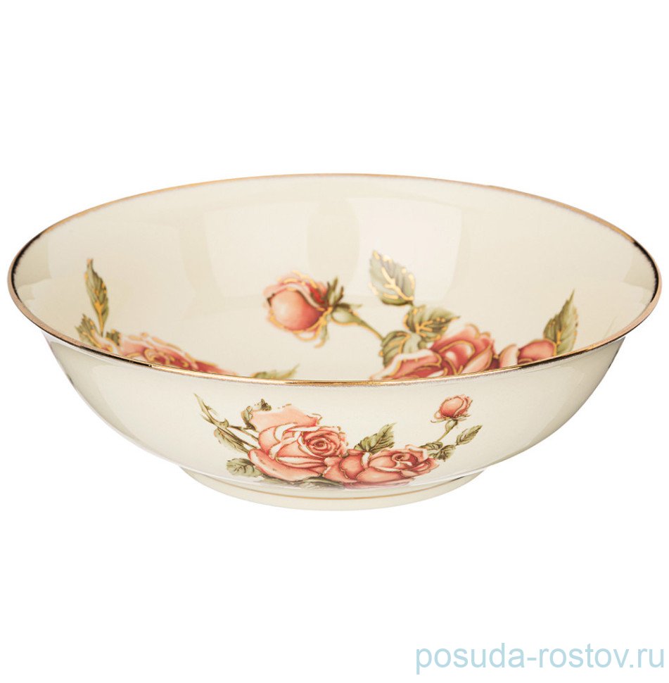 Салатник 25 см "Корейская роза" / 340607