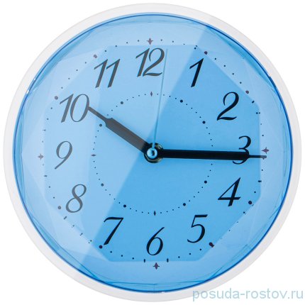 Часы настенные 20 х 20 х 4,7 см голубые &quot;МОДЕРН&quot; / 269679