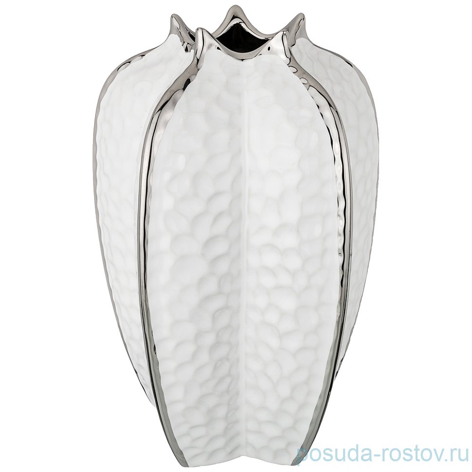 Ваза для цветов 27 см декоративная "Серебряная коллекция" / 193091