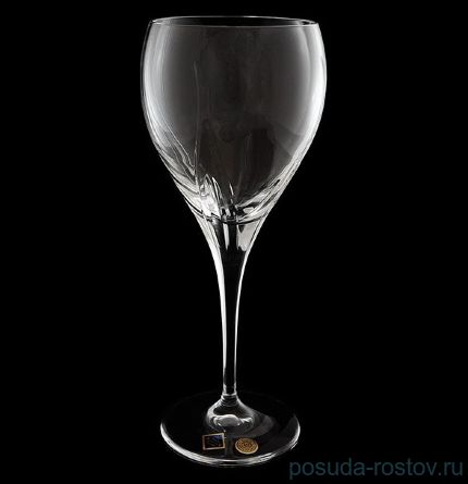 Бокалы для белого вина 270 мл 6 шт &quot;Fiona /Без декора 53&quot; хрусталь Йиглава / 030071