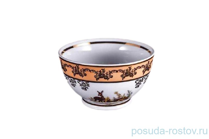 Пиала 13 см "Магнолия /Охота бежевая" / 052570 Пиала 13 см "Магнолия /Охота бежевая" / 052570