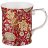 Кружка 420 мл красная &quot;У. Моррис /Чертополох&quot; / 186001