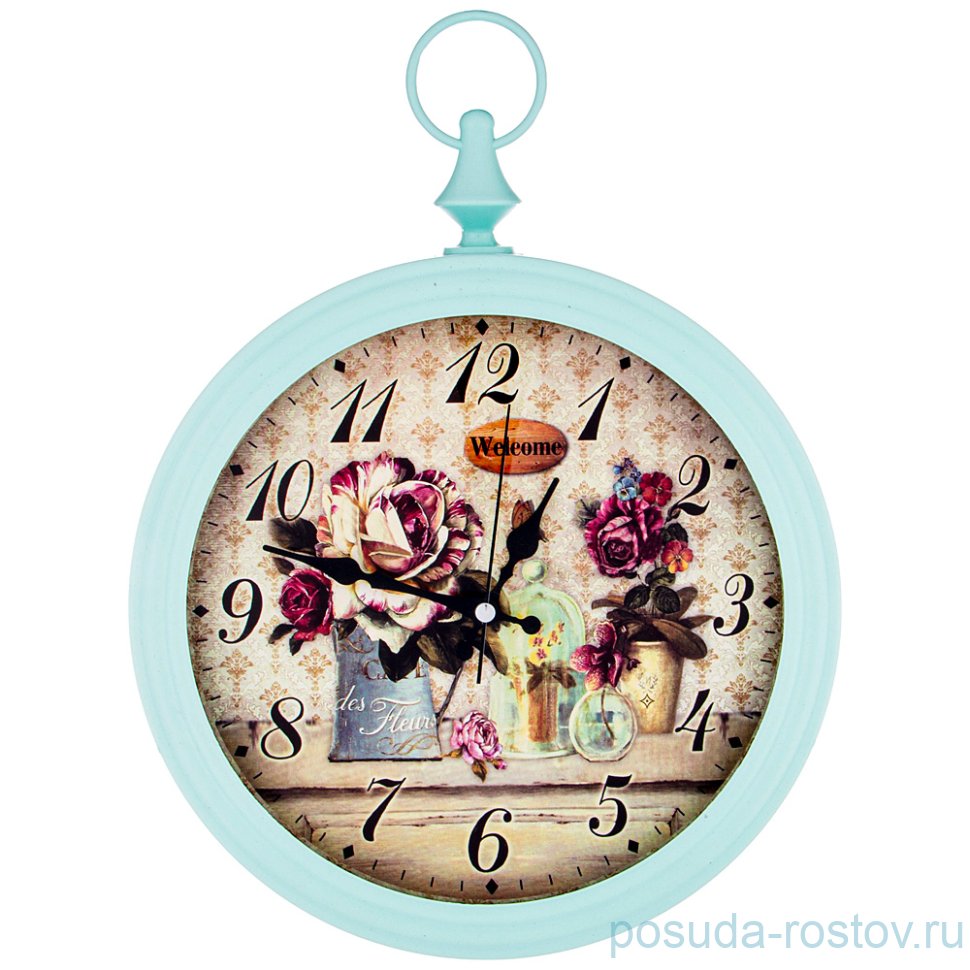 Часы настенные 30 х 40 см кварцевые круглые "GALAXY" / 234088 Часы настенные 30 х 40 см кварцевые круглые "GALAXY" / 234088