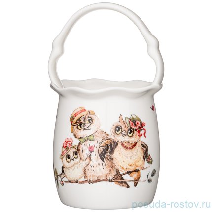 Подставка для чайных ложек 17 х 10 см &quot;Owls party&quot; / 252049