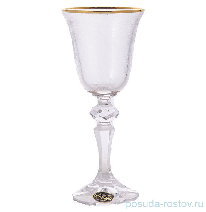 Рюмка 60 мл 1 шт "Лаура /Отводка золото" / 334972 Рюмка 60 мл 1 шт "Лаура /Отводка золото" / 334972