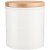 Банка для сыпучих продуктов 11 см с деревянной крышкой "Прованс /Ажур" / 236662