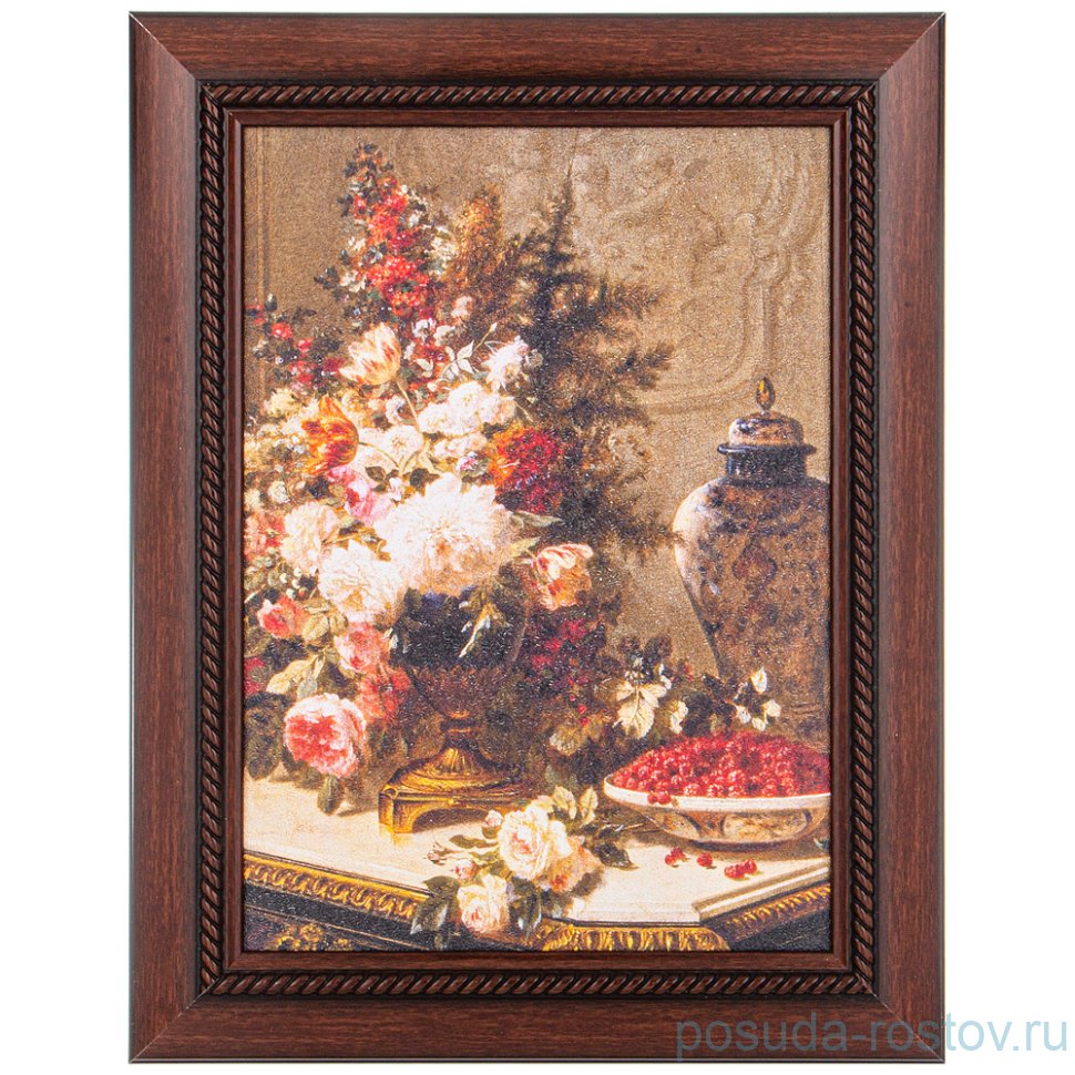 Картина 25 х 35 см /рамка коричневая / 270185 Картина 25 х 35 см /рамка коричневая / 270185