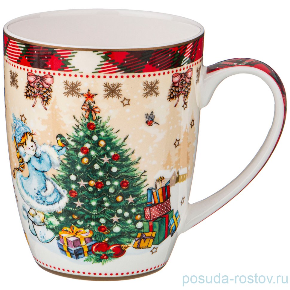 Кружка 400 мл "Снегурочка" / 228626