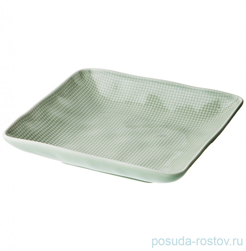 Салатник 20 х 20 см квадратный "Concept /Мятный" / 242151