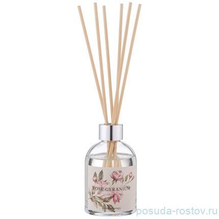 Диффузор ароматический 100 мл &quot;Rose geranium&quot; / 348317