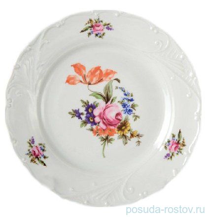 Набор тарелок 21 см 6 шт &quot;Лиана /Полевой цветок&quot; / 051041