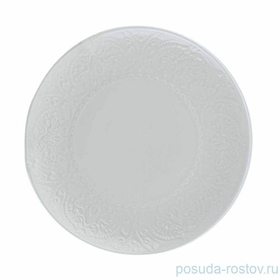Тарелка 20 см1 шт "Орнамент /Без декора" / 346317 Тарелка 20 см1 шт "Орнамент /Без декора" / 346317