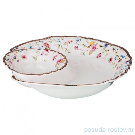 Менажница 31 см &quot;Луговые цветы&quot; / 189522