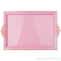 Поднос 39 х 26 х 3 см прямоугольный с ручками &quot;Старинный прованс&quot; / 186056