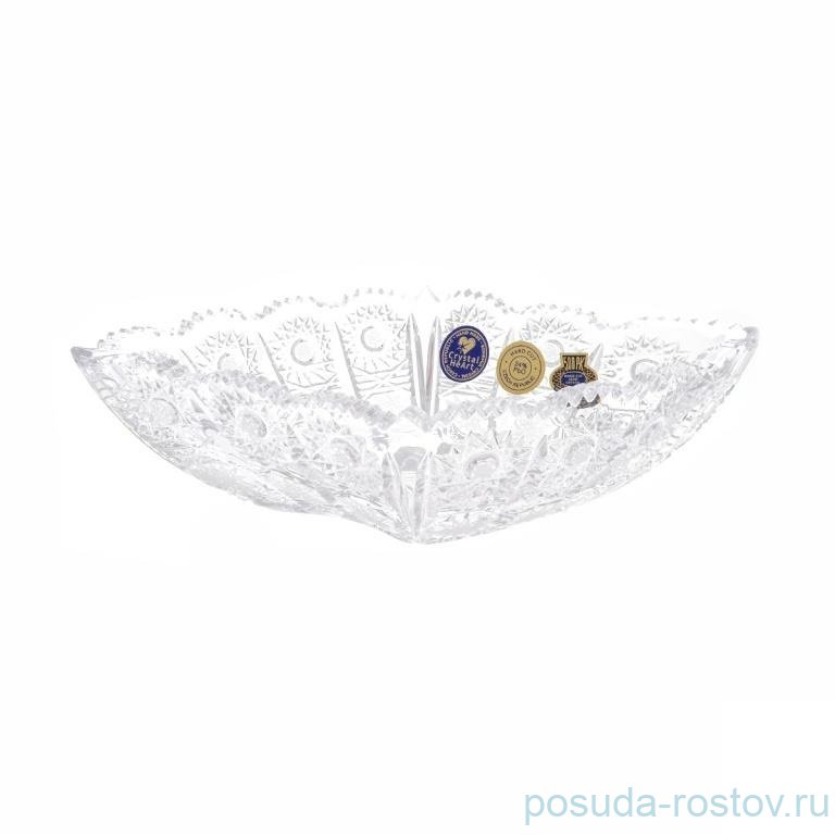 Конфетница 20,5 см "CRYSTAL HEART /Хрусталь резной" / 242091 Конфетница 20,5 см "CRYSTAL HEART /Хрусталь резной" / 242091