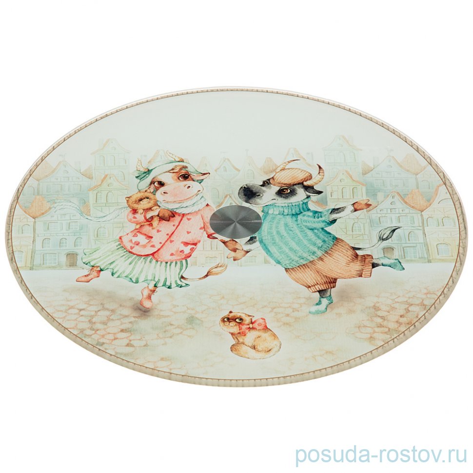 Блюдо 25 х 2,5 см вращающееся "Рандеву" / 224895 Блюдо 25 х 2,5 см вращающееся "Рандеву" / 224895