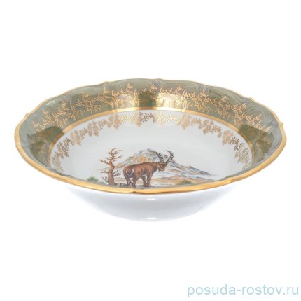 Столовый сервиз на 6 персон 28 предметов &quot;Мария-Тереза /Охота зеленая&quot; S-P / 254831