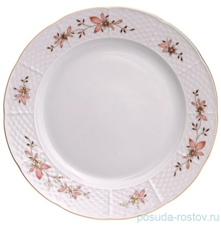 Блюдо 31 см круглое &quot;Менуэт /Цветочное пробуждение&quot; / 220910
