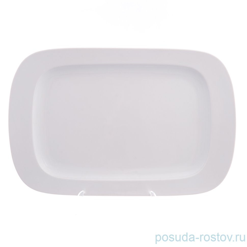 Блюдо 36 см прямоугольное "Прага /Без декора" / 156609 Блюдо 36 см прямоугольное "Прага /Без декора" / 156609