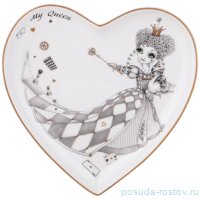 Тарелка 15 х 2 см Сердце &quot;Wonderland&quot; / 339049