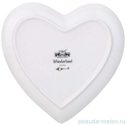 Тарелка 15 х 2 см Сердце &quot;Wonderland&quot; / 339049