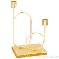 Подсвечник на 2 свечи 10 х 14,5 х 25,5 см / 340756