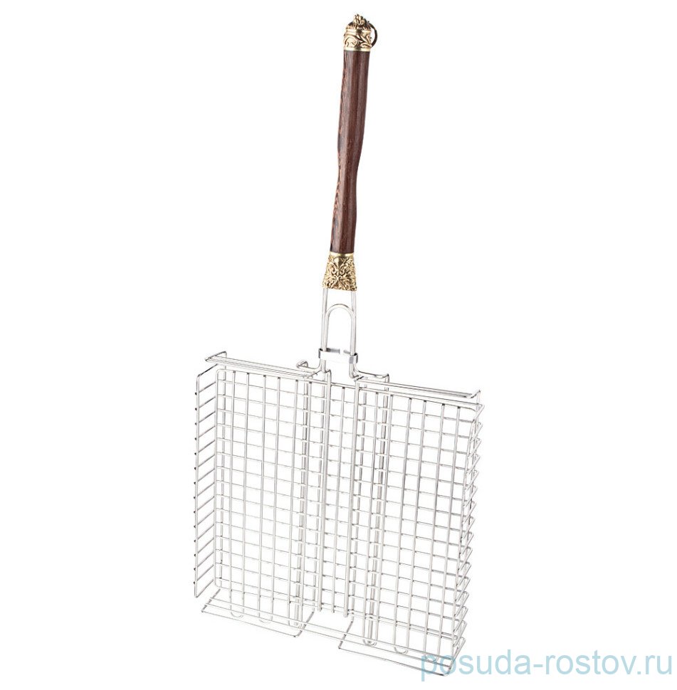 Решетка-гриль 33 х 75 см "Лев /ажурный" / 305491