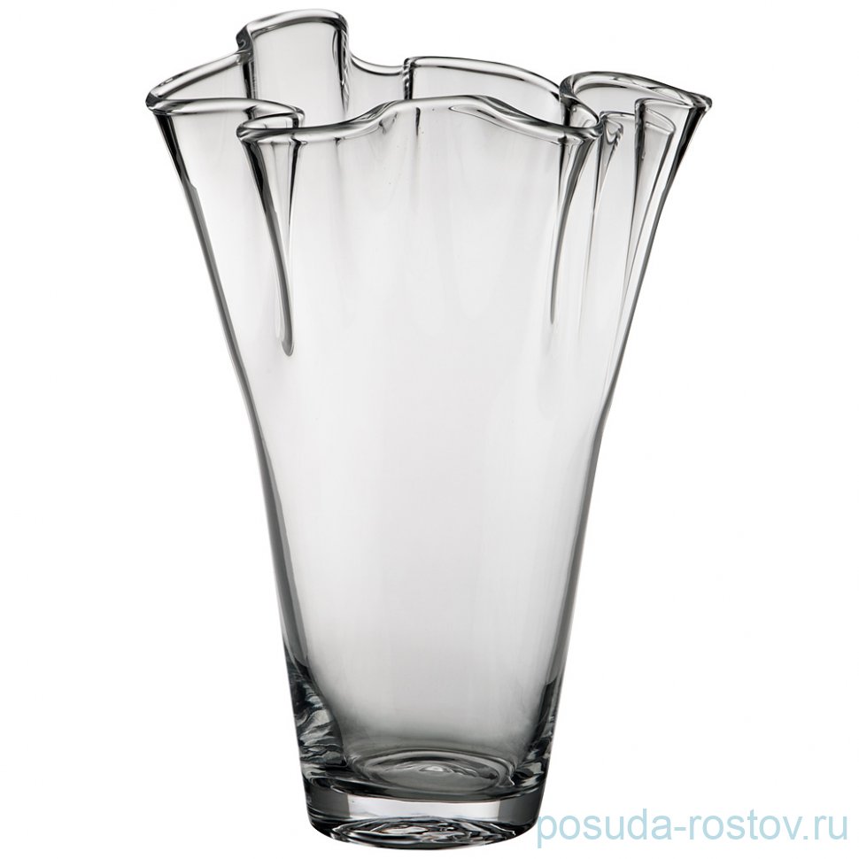 Ваза для цветов 35 см "Wave /Прозрачная" / 210952 Ваза для цветов 35 см "Wave /Прозрачная" / 210952