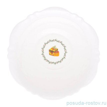 Салатник 23,2 см красный &quot;Christmas world /Magic time&quot; / 273708