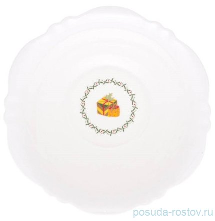 Салатник 23,2 см красный &quot;Christmas world /Magic time&quot; / 273708