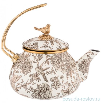 Чайник 2,2 л эмалированный &quot;agness /винтаж /королевский сад&quot; / 210633