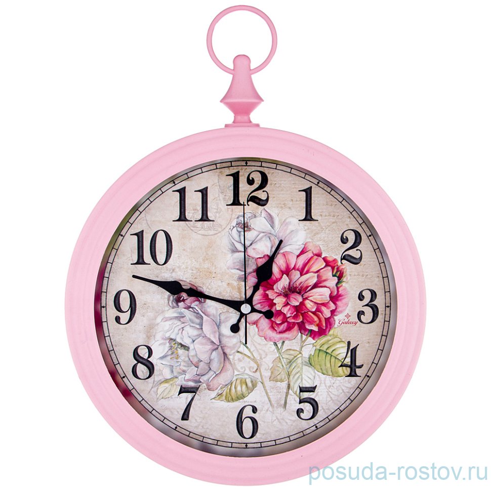 Часы настенные 30 х 40 см кварцевые круглые "GALAXY" / 234089 Часы настенные 30 х 40 см кварцевые круглые "GALAXY" / 234089