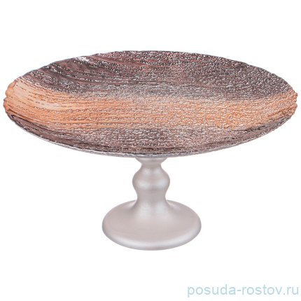 Блюдо 28 см круглое н/н &quot;Aurora brown&quot; / 257575