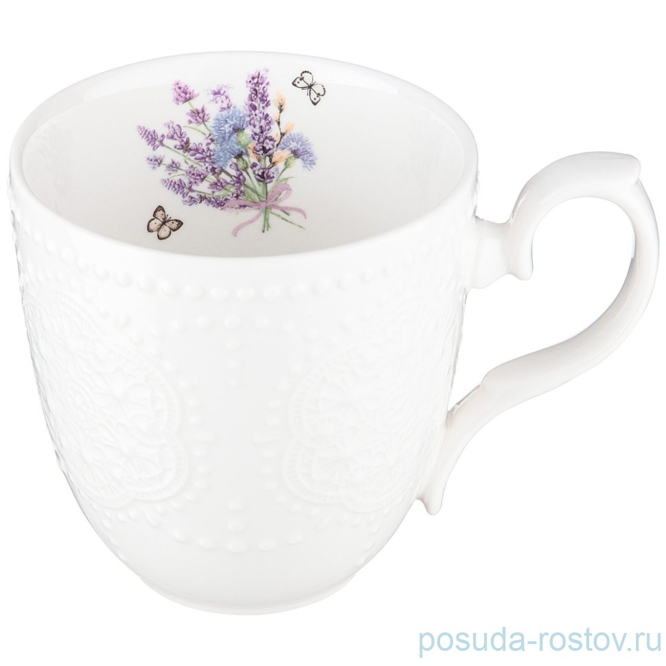 Кружка 320 мл "прованс /ажур" / 236651 Кружка 320 мл "прованс /ажур" / 236651