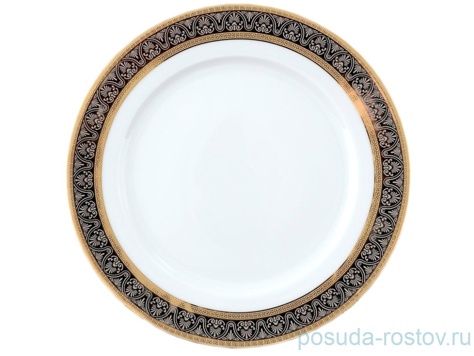 Тарелка 22 см 1 шт глубокая "Опал /Платина с золотом" / 153779 Тарелка 22 см 1 шт глубокая "Опал /Платина с золотом" / 153779
