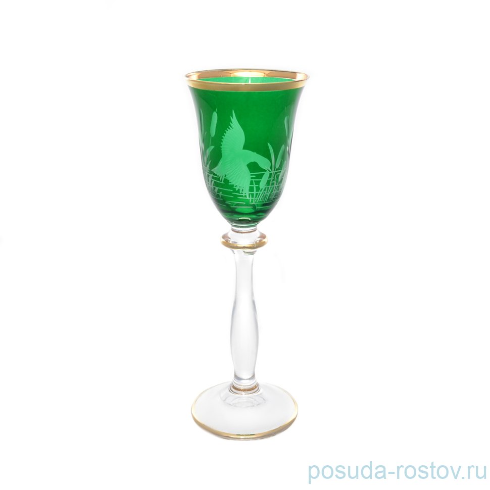 Рюмки 60 мл 6 шт "Анжела /Охота зелёная" E-S / 148835