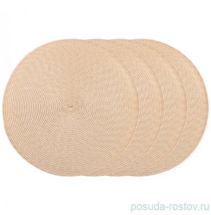 Набор подстановочных салфеток 4 шт круглые / 272217