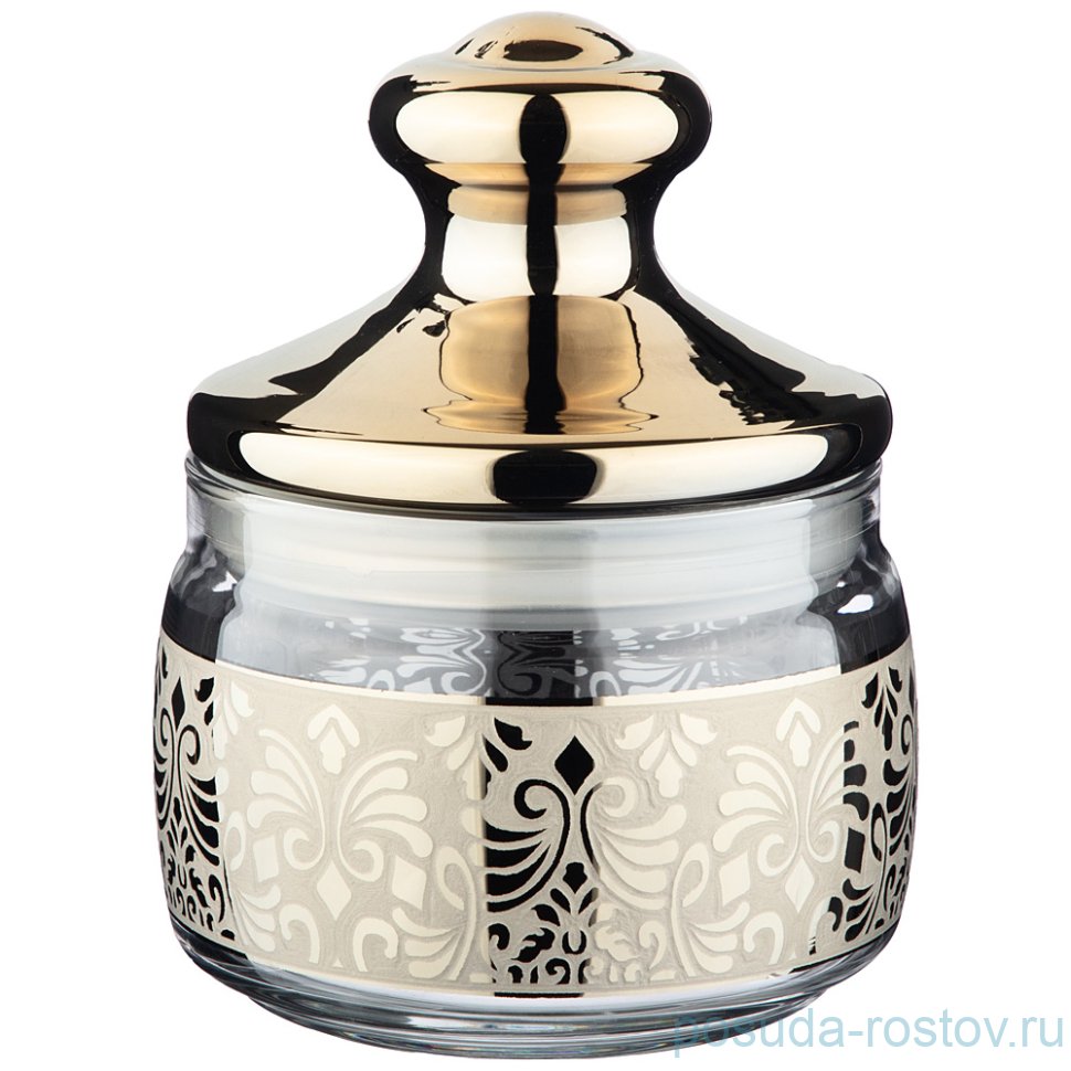 Банка для сыпучих продуктов 420 мл "золотой либерти" / 236679