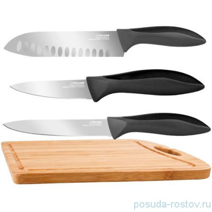 Набор кухонных ножей 3 шт с разделочной доской &quot;Primarch&quot; / 226322