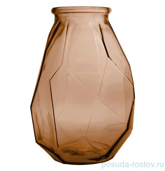 Ваза для цветов 35 см коричневый "Origami" (инд.упаковка) / 323167